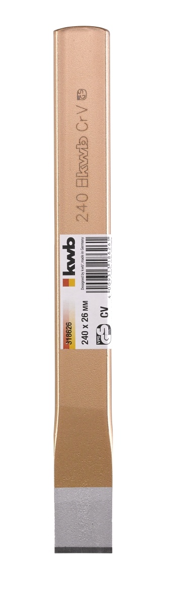 Sleufbeitel CV-staal 26x240 mm