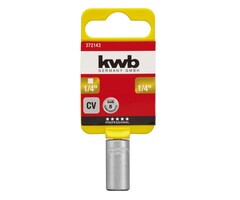 KWB Reduceerstuk ¼" - ½" CV Staal Professioneel