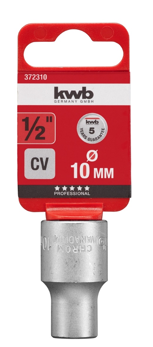 KWB Sleuteldop ½'' Chrome-Vanadium | Professioneel