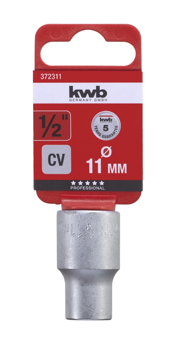 KWB Sleuteldop ½'' Chrome-Vanadium | Professioneel