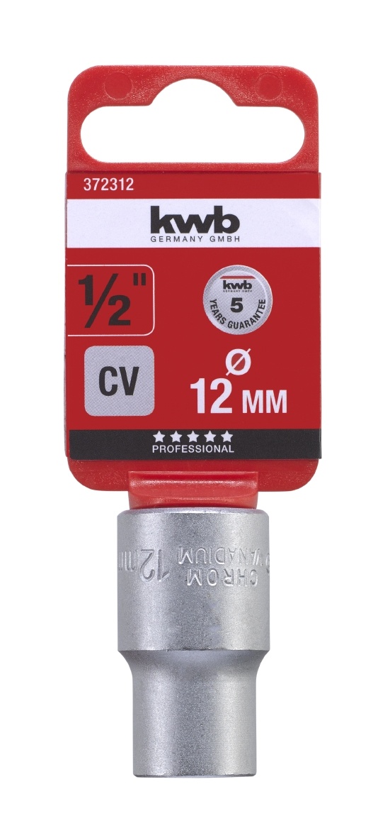 KWB Sleuteldop ½'' Chrome-Vanadium | Professioneel