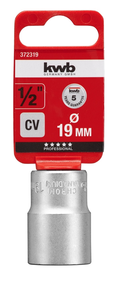 KWB Sleuteldop ½'' Chrome-Vanadium | Professioneel