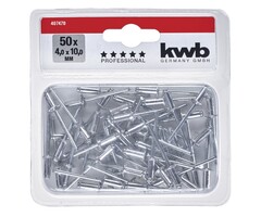 Popnagels 4,0x10,0 mm - 50 stuks