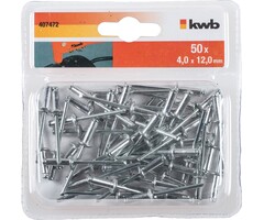Popnagels 4,0x12,0 mm 50 stuks