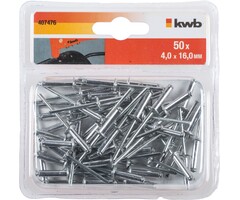 Popnagels 4,0x16,0 mm - 50 stuks