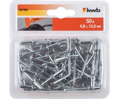 Popnagels 4,8x12,0 mm 50 stuks