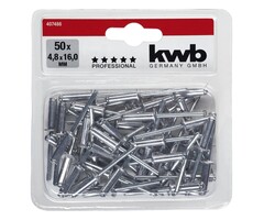Popnagels 4,8x16,0 mm - 50 stuks
