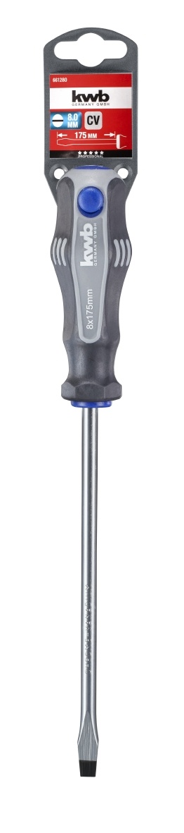Schroevendraaier Duo-line 8,0x175 mm CV-staal Zaagsnede