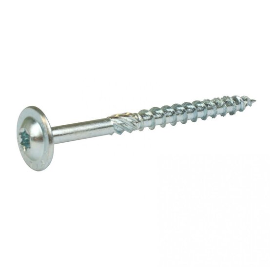 Dynaplus Schroeven - Dynaplus houtbouwschroef verzinkt TK TX-25 5.0x100/55 - 31430025