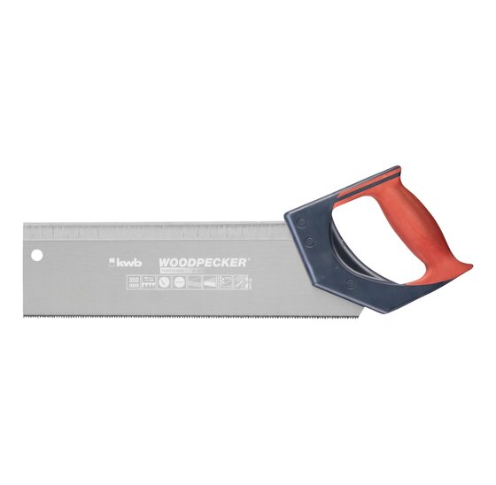 Wemekamp Handzagen en messen - Woodpecker® Kapzaag, tandpunten gehard, 350 mm