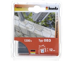 Overig - Nieten type 053/353, staaldraad, 12 mm 1200 st.