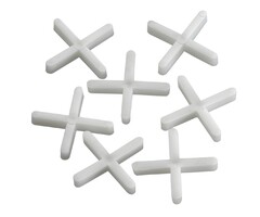 Metselen en stucen - Tegelkruisjes kunststof wit 2,0x18 mm 250 st.