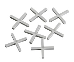 Metselen en stucen - Tegelkruisjes kunststof wit 3,0x18 mm 250 st.