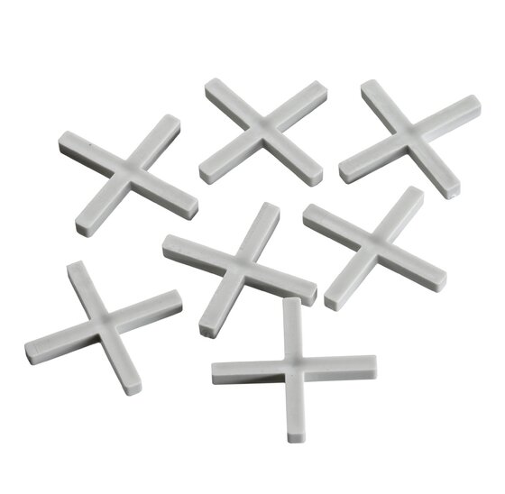 Wemekamp Metselen en stucen - Tegelkruisjes kunststof wit 3,0x18 mm 250 st.