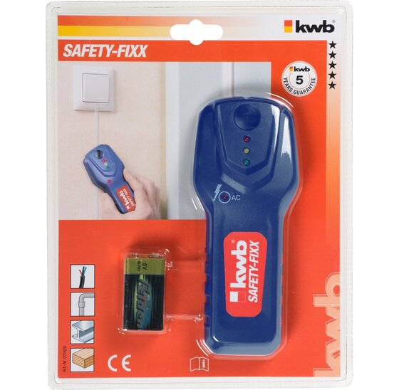 Wemekamp Overig - Stroom-, metaal- en houtdetector SAFETY-FIXX