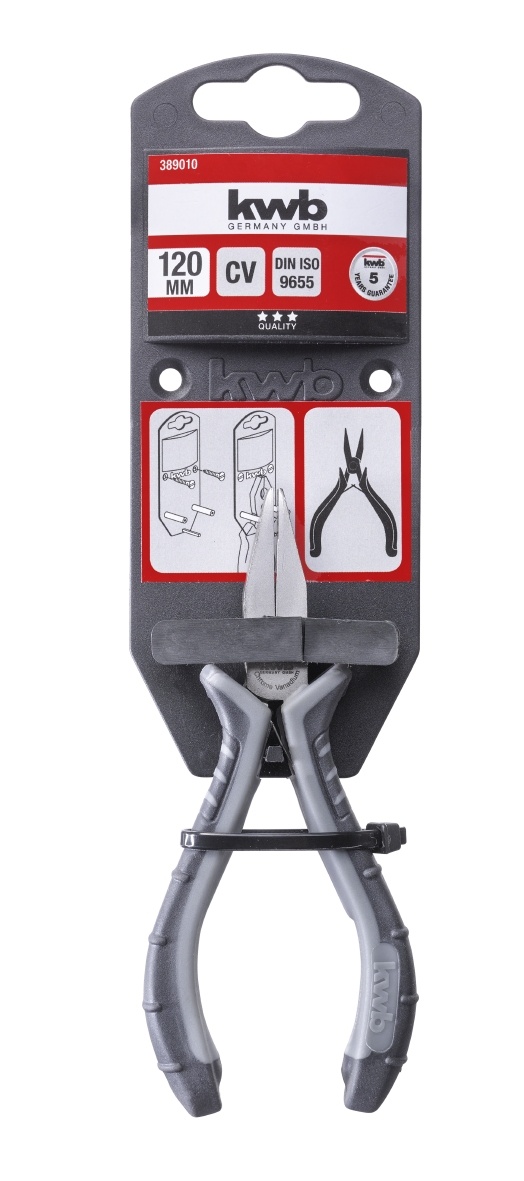 Electronic Platbektang 120 mm CV-staal ISO 9655