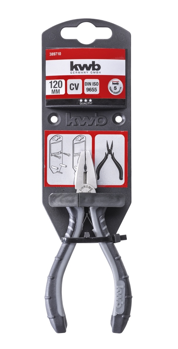 Electronic Precisietang 120 mm | CV-staal | Zelfopenend