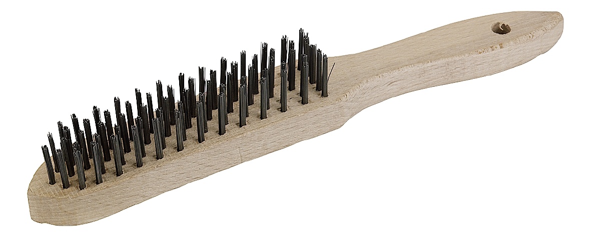 Staaldraadborstel 45x290 mm 5 rijen
