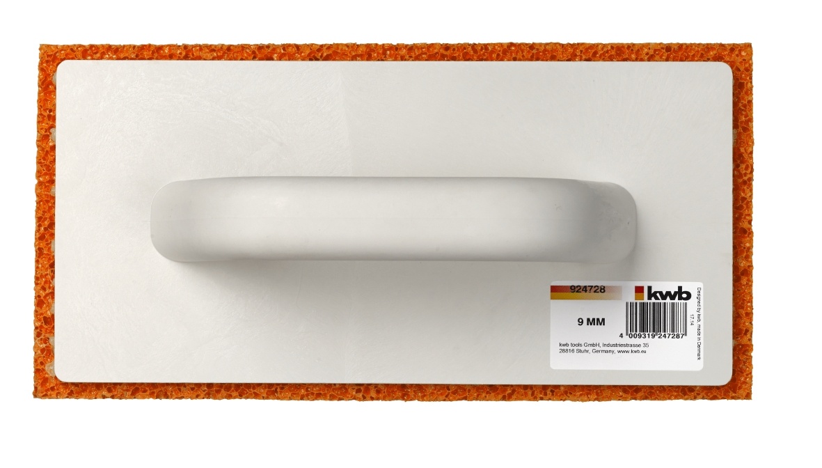 Strijkbord met 9 MM Sponsrubber 280x140 MM
