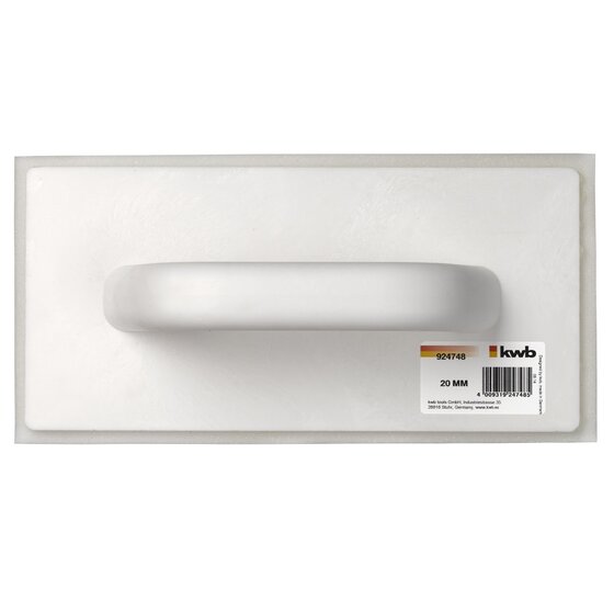 Wemekamp Metselen en stucen - Strijkbord met 20 MM schuimstof 280x140 MM