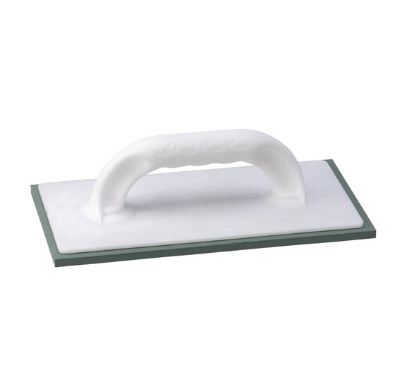 Wemekamp Metselen en stucen - Strijkbord met 10 mm groen rubber, celstructuur, 280x140 mm