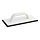 Metselen en stucen - Strijkbord met 10 mm zwart rubber, celstructuur, 280x140 mm