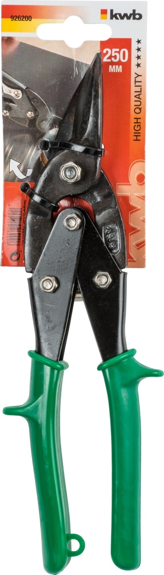 Blikschaar Rechts 250 mm Groen
