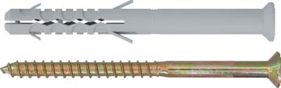 Wemekamp Eurofix Kozijnplug 6x80 mm Hamerplugs Kuipverpakking 50 stuks