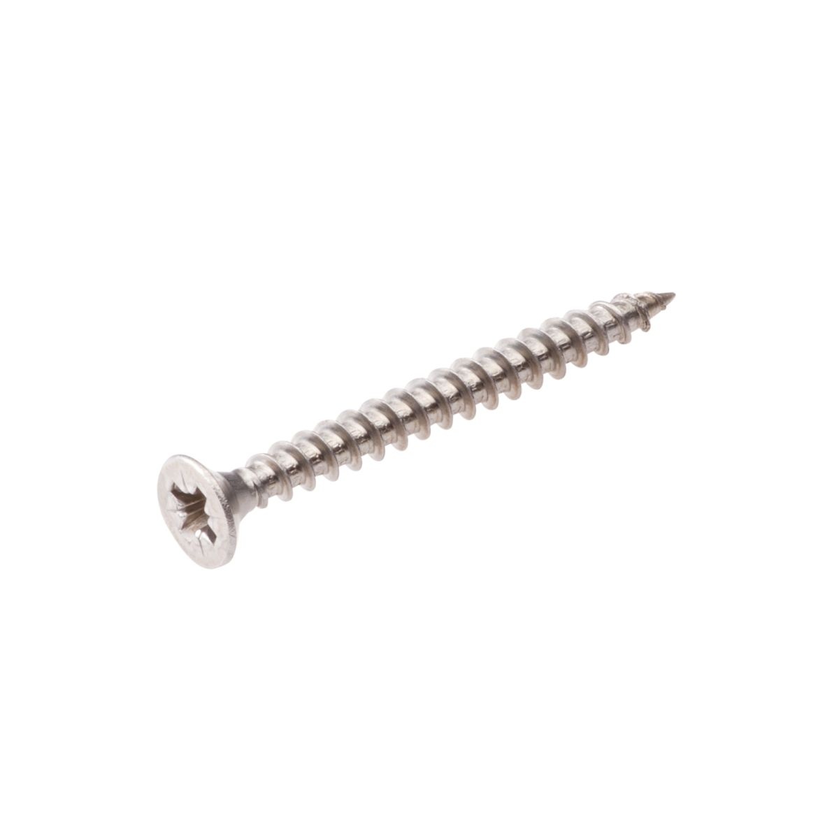 Wemekamp Eurofix Spaanplaatschroef RVS PK - Blisterverpakking