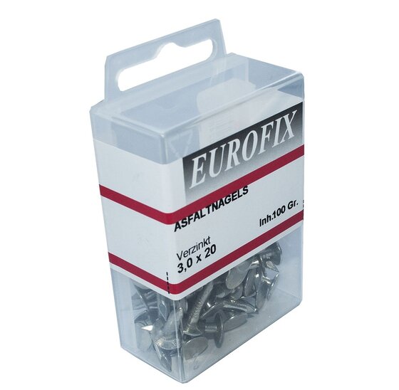 Wemekamp Eurofix Asfaltnagel Verzinkt 3.0x20mm (100gr)