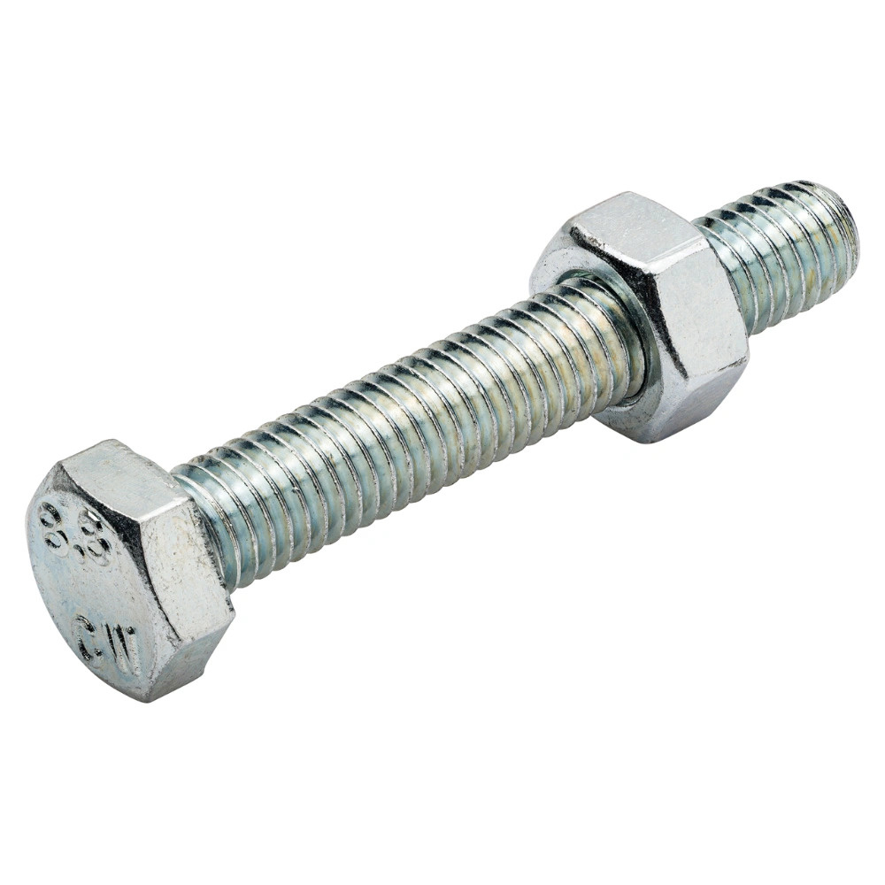 Wemekamp Eurofix blisterverpakking - Eurofix tapbout+moer verzinkt 8.8