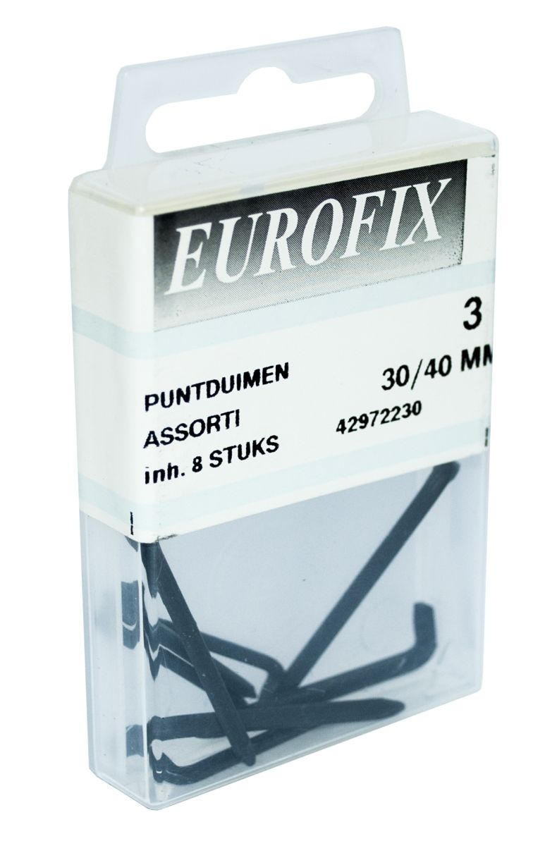 Wemekamp Eurofix Puntduim Assorti 2.2x30/40mm (8 stuks)
