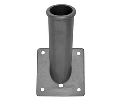 Vlaggenstokhouder Aluminium met Grondplaat