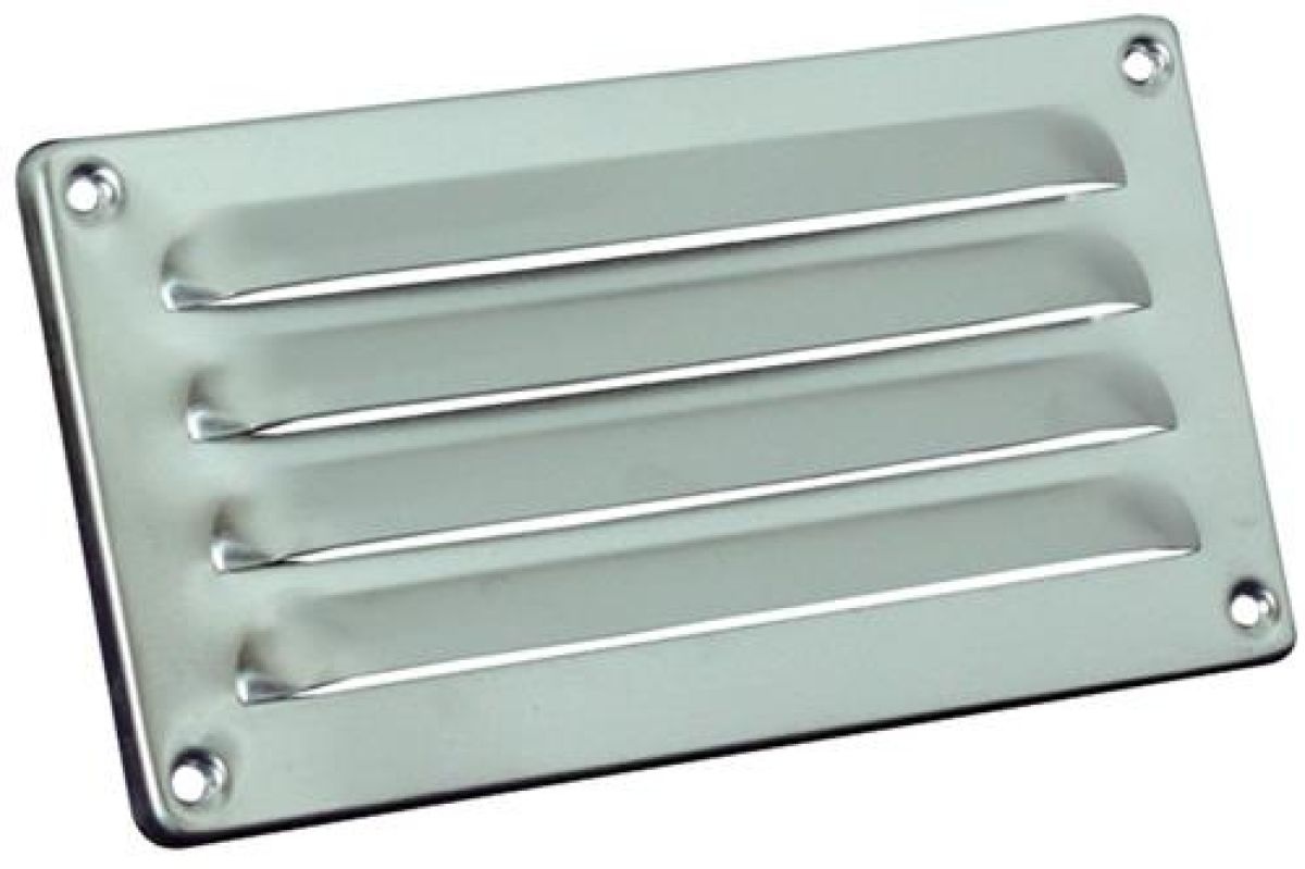 Wemekamp Ventilatierooster Schoepenrooster 180x90 Aluminium