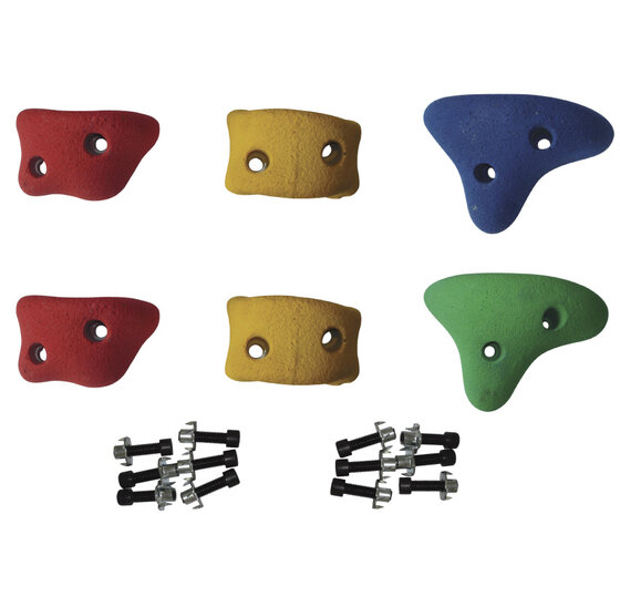 Wemekamp Klimstenen 6 stuks - Gekleurd