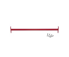 Wemekamp Duikelstang Rood Gecoat Ø 33 MM 900 MM incl. Bevestiging
