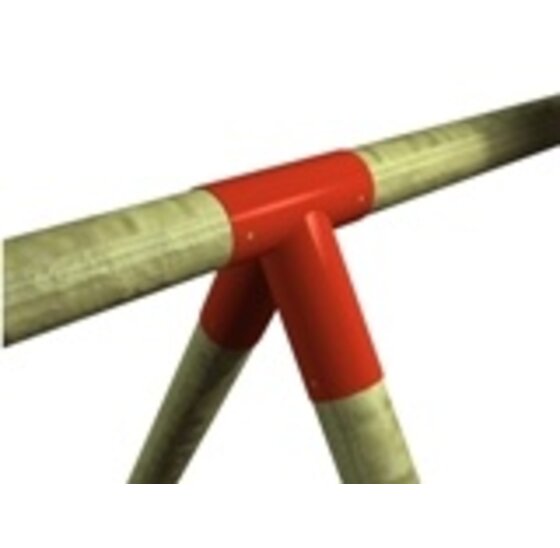 Wemekamp Hoekverbinding Schommelbalk Rond - Rood