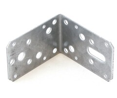 Overig - Hoekanker zwart textuur coating