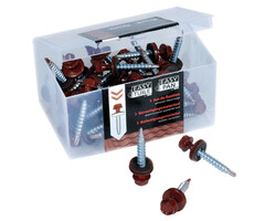 EASY-Pan Dakbedekking - EASY-Pan schroeven rood 35 mm (40 st)