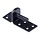 Overig - Plaatduim zwart textuur coating