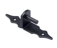 Overig - Plaatduim Rustica verhoogd zwart textuur coating ø 10-30 mm