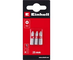 Schroeven - Schroefbit philips Nr. 1 25 mm ¼" 3 stuks kaart