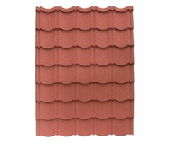 EASY-Pan Dakbedekking - EASY-Pan display metaal rood