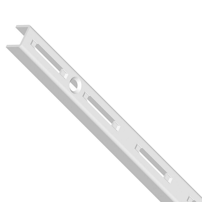 Element Systeem 50 Wandrail Enkel 50 cm Staal Wit