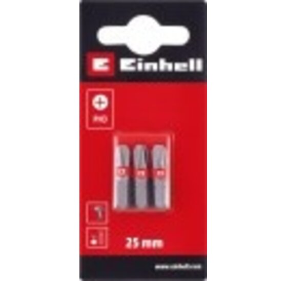 Schroefbit Philips Nr. 3 25 mm ¼" - 3 stuks