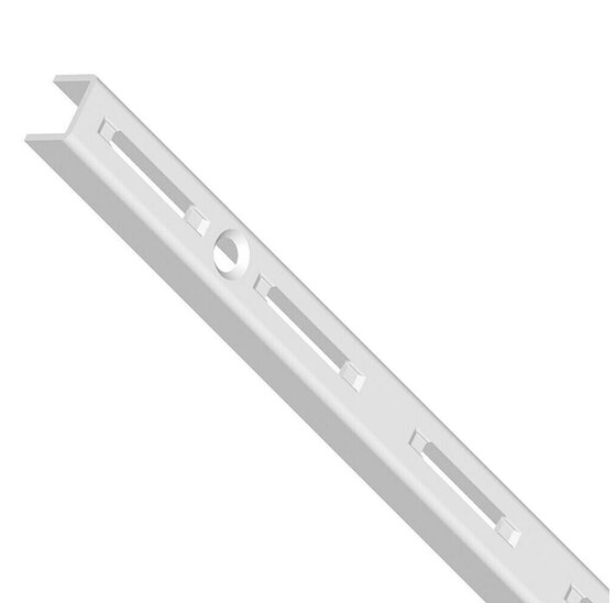 Overig - Element systeem 50 wandrail enkel 200 cm staal wit