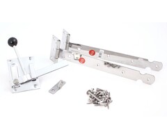 Tuinheksluiting-set RVS - Complete Montageset