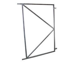 Poortframe Verzinkt 155x90 cm met Verstelbare Ophangpunten