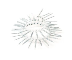 Bandschroef Spaanplaat Geel Verzinkt 4,0 mm