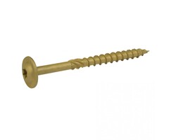 Schroeven - Dynaplus houtbouwschroef AR-coating brons TK